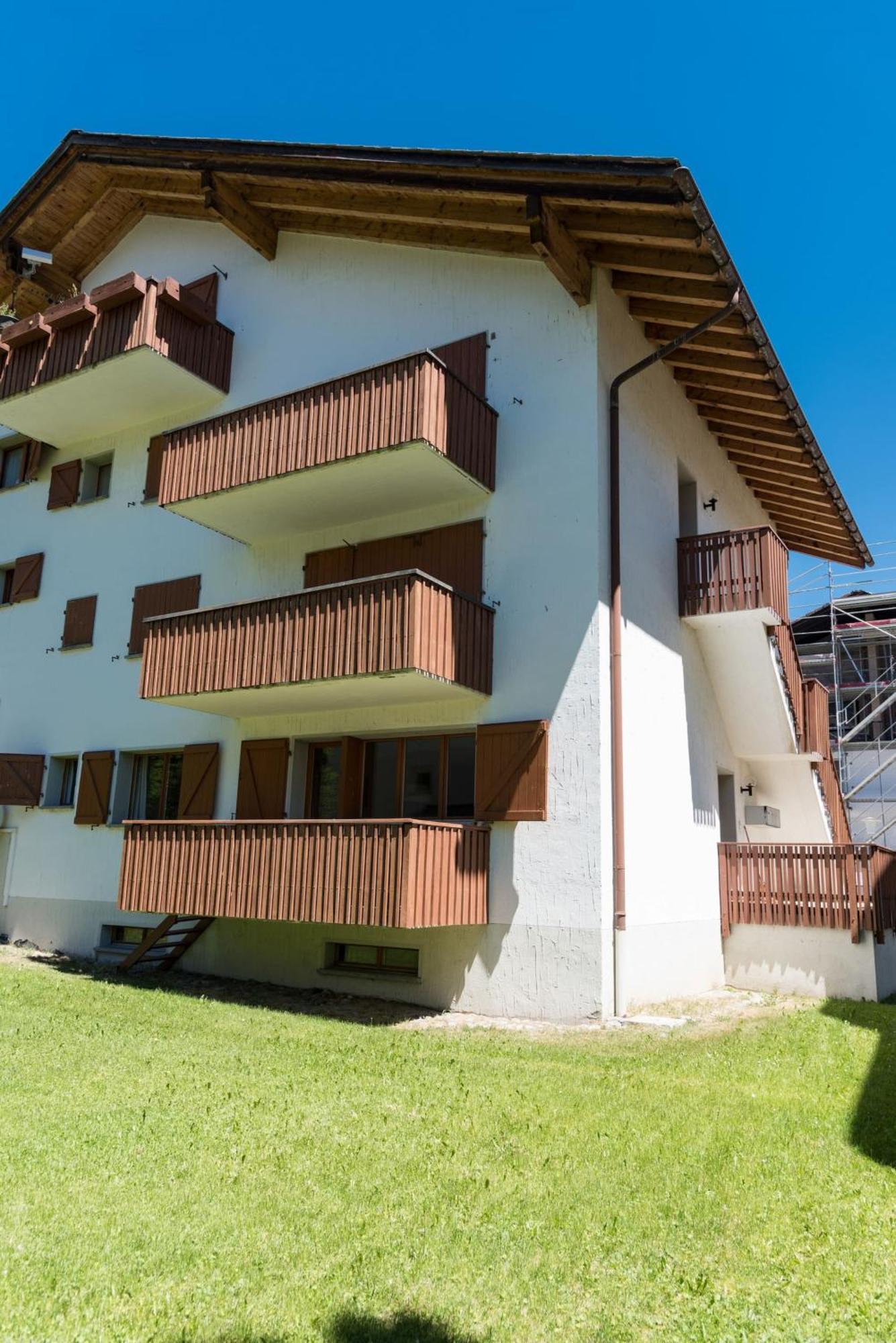 Ferienwohnung Chesa La Giunfra - Celerina Celerina/Schlarigna Exterior foto