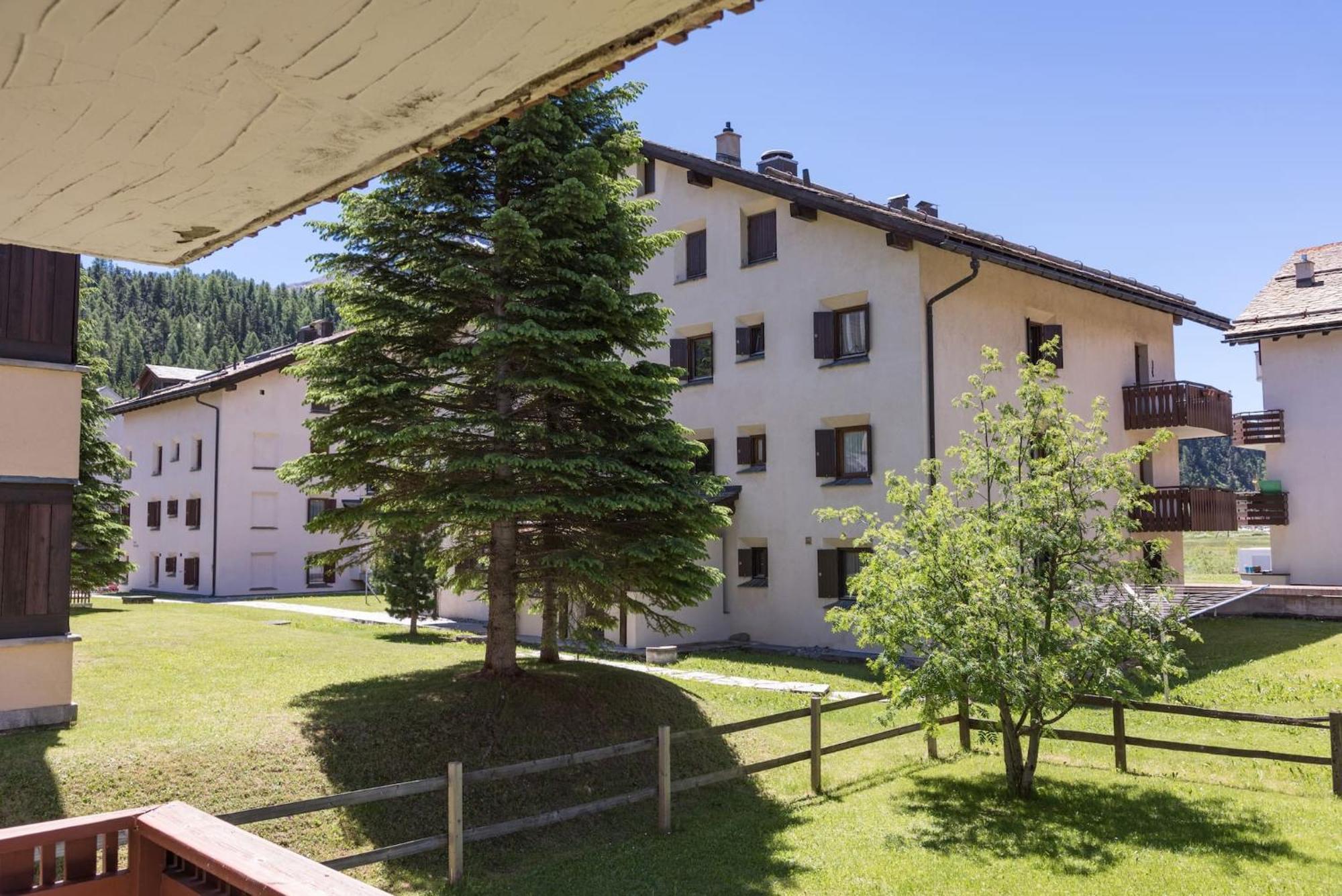 Ferienwohnung Chesa La Giunfra - Celerina Celerina/Schlarigna Exterior foto